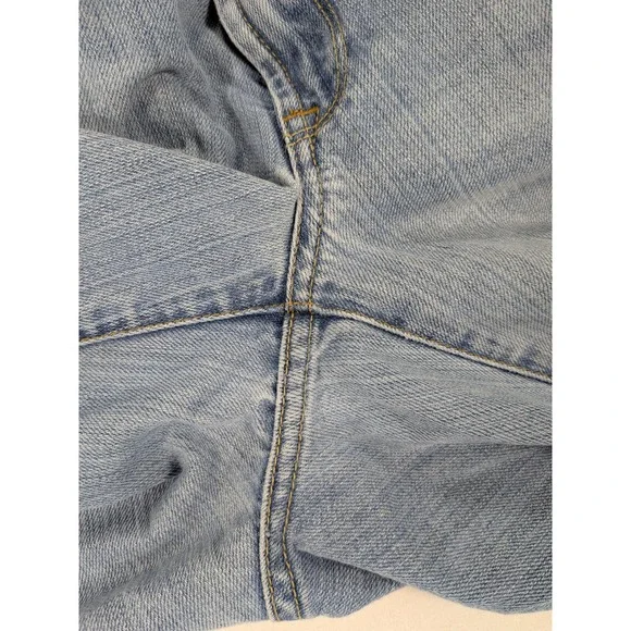 VTG American Eagle Hipster Skinny Flare Jeans Womens 8 Denim Low-Rise Preppy y2k - Picture 8 of 12